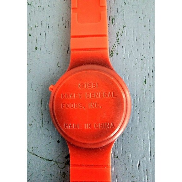 Vintage & Rare 1991 Red Kraft Kool-Aid Kids Hologram Watch. Excellent Condition - Picture 5 of 5